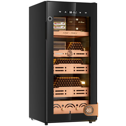 FANKAI 105L Electric Cigar Humidor Cabinet for Up to 900 Cigars